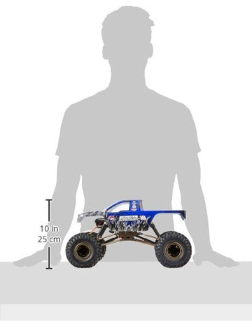 Redcat Racing Everest-10 Electric Rock Crawler with Waterproof Electronics, 2.4Ghz Radio Control (1/10 Scale), Blue