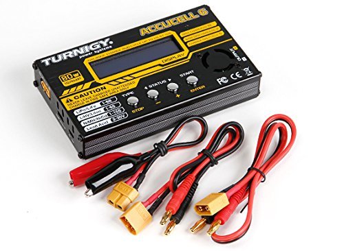 Turnigy Accucel-6 80W 10A Balancer Charger LiPo LiFe NiMh NiCd JST-XH