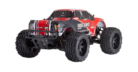 Redcat Racing Electric Volcano EPX Truck with 2.4GHz Radio,Vehicle Battery and Charger Included (1/10 Scale), Red