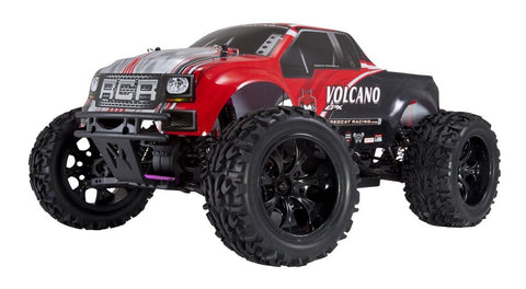 Redcat Racing Electric Volcano EPX Truck with 2.4GHz Radio,Vehicle Battery and Charger Included (1/10 Scale), Red