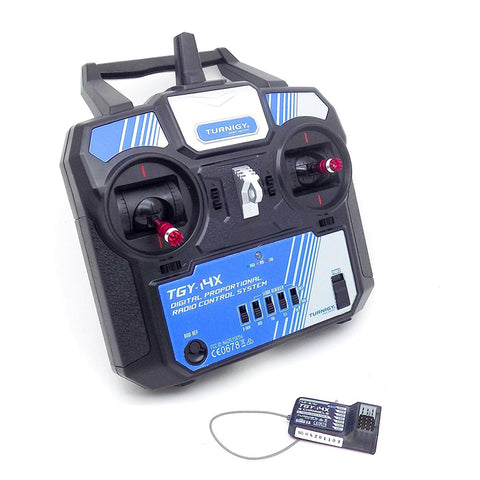 Turnigy i4X 4-Channel 2.4GHz AFHDS 2A Transmitter With Receiver (Mode 2)