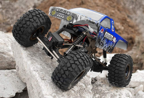 Redcat Racing Everest-10 Electric Rock Crawler with Waterproof Electronics, 2.4Ghz Radio Control (1/10 Scale), Blue