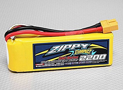 ZIPPY Compact 2200mAh 3S 25C Lipo Pack by Zippy